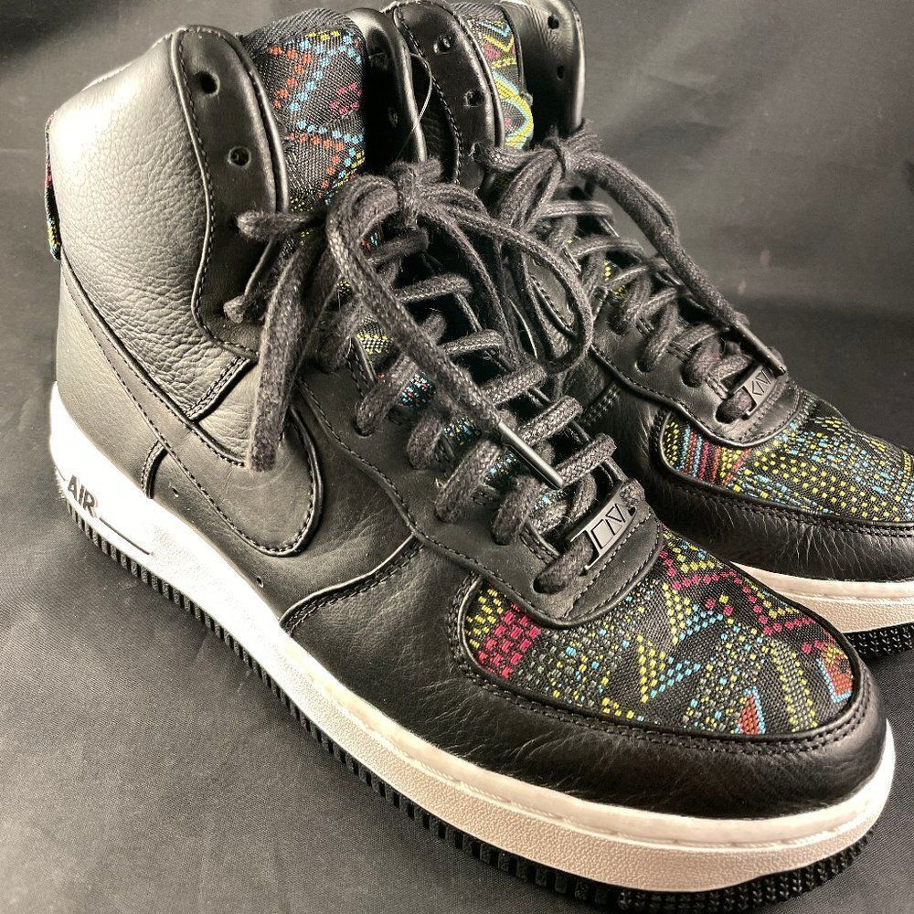 Nike Air Force 1 HI BHM QS Black History Month Women Shoes Sz 8 US 39 836228 001